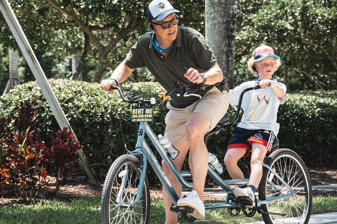 South Beach Tandem Bike Rental - A practical South Beach route for one hour