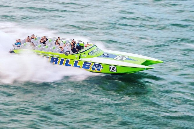 Speedboat Sightseeing Adventure of Miami - The fast section through Government Cut