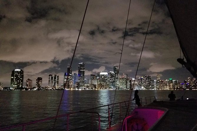 Sunset Sail in Miami: Complimentary Champagne Toast - The catamaran, seating, and onboard comfort