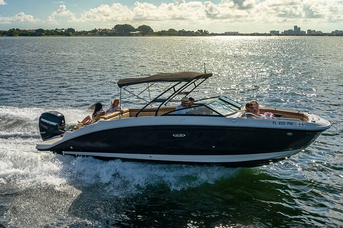 Top-Rated Boat Rental with Captain | 1 to 11 People - Flagler Monument Island and a bit of Florida history