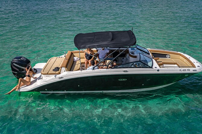Top-Rated Boat Rental with Captain | 1 to 11 People - Bayside Marketplace and the Skyviews Ferris wheel