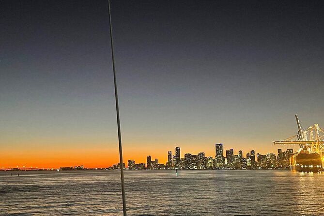Top rated two Hour Miami Night Skyline Cruise with Open Bar - Miami Beach from the water