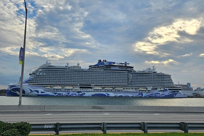 Transfer from Port Miami to Miami Airport. Up to 11 passengers. - From Port Miami Terminal to Airport Door
