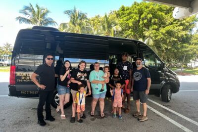 VAN Mia Airport or Hotels to Miami Port or Hotels Up to 14pax