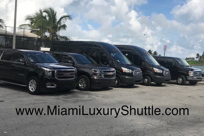 VAN Mia Airport or Hotels to Miami Port or Hotels Up to 14pax - Communication is the deciding factor