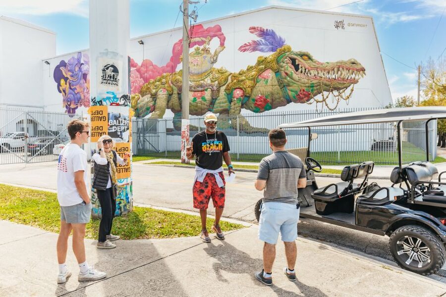 Wynwood Art District 1-Hour Street Art Tour by Golf Cart - Meeting point and timing advice