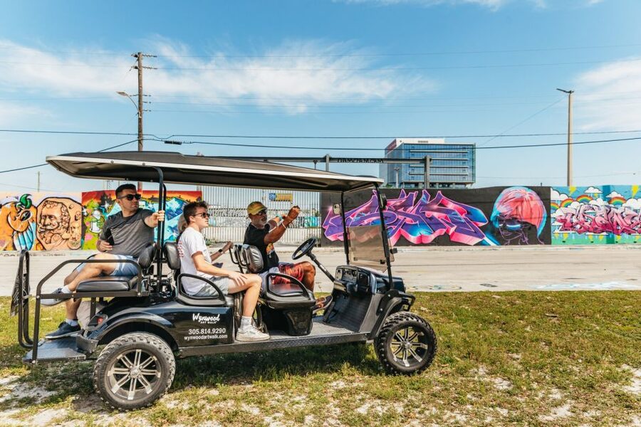 Wynwood Art District 1-Hour Street Art Tour by Golf Cart - The first stop: how Wynwood became an art district