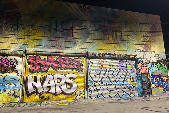 Wynwood Graffiti Golf Cart Tour After Dark - A brief look at the Museum of Graffiti