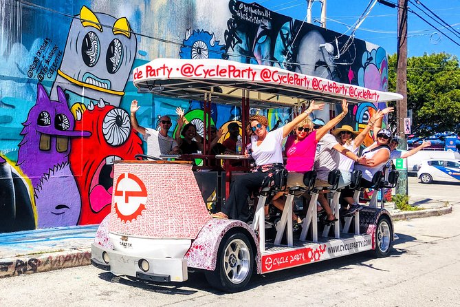 Wynwood Graffiti InstaTour on a Party Bike - Why the headsets matter