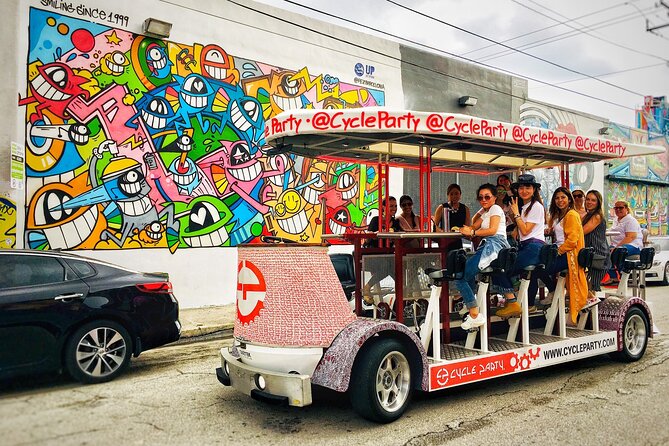 Wynwood Party Bike Happy Hour Crawl - Is $54 a Fair Price?